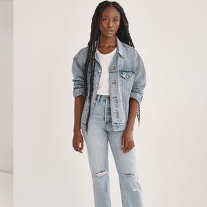Aritzia Denim Forum Jean Jacket xxs